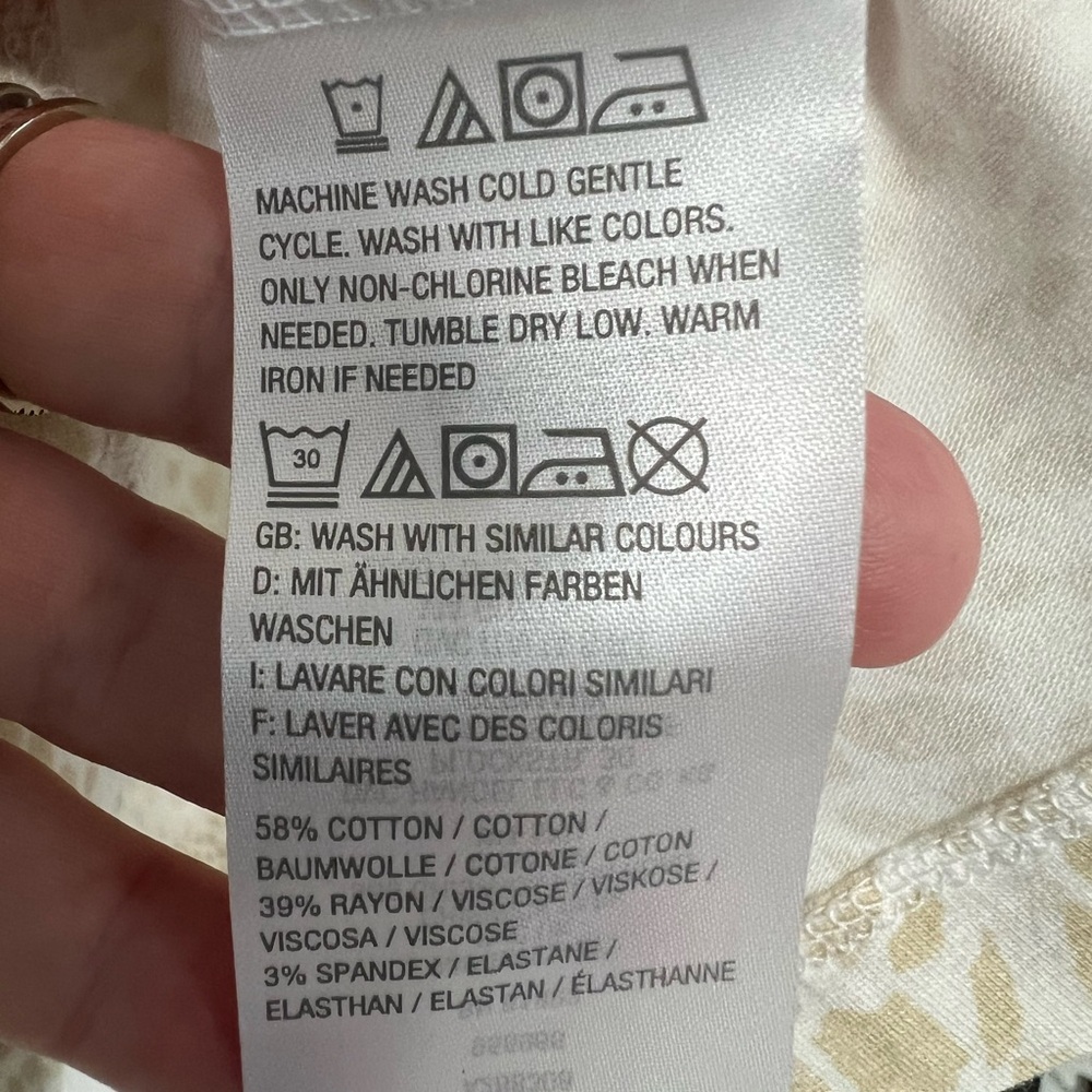 d&co. Women's Cream and Black Tops - Picture 11 of 16